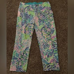 EUC Lilly Pulitzer Luxletic High Rise Crop